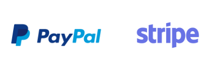 paypal and stripe